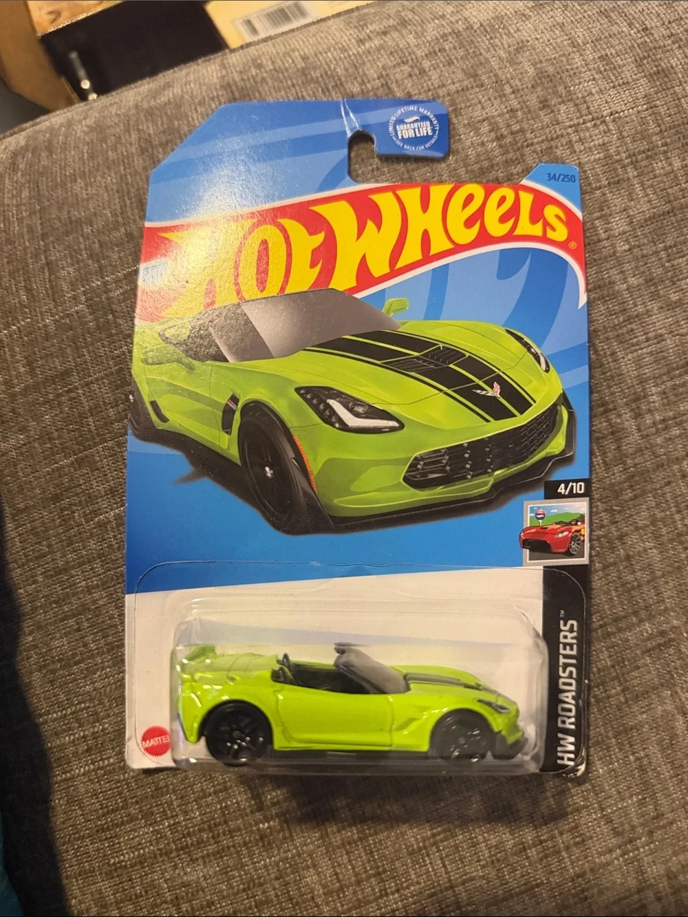 Hot Wheels Corvette C7 Z06 Convertible HW Roadsters 54/250